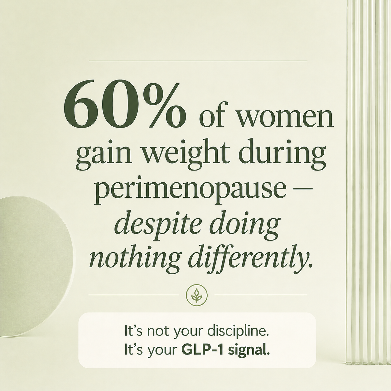 Natural GLP-1 Supplement: Quiet the food noise